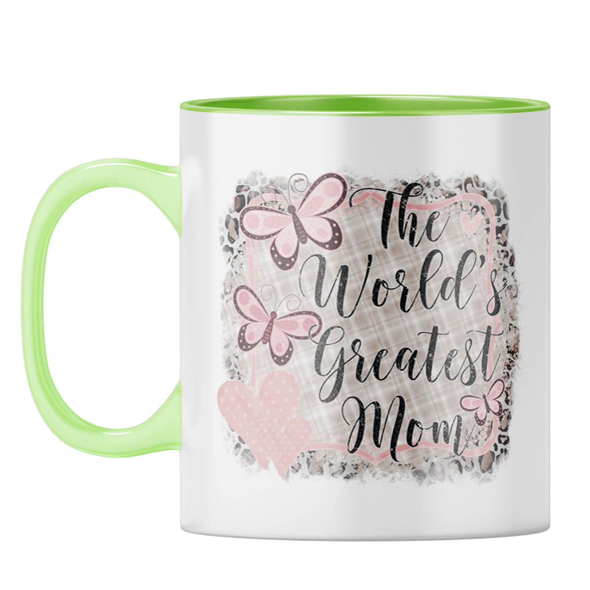 Mothers Day Gift For Mom Special Coffee Mug Light Green