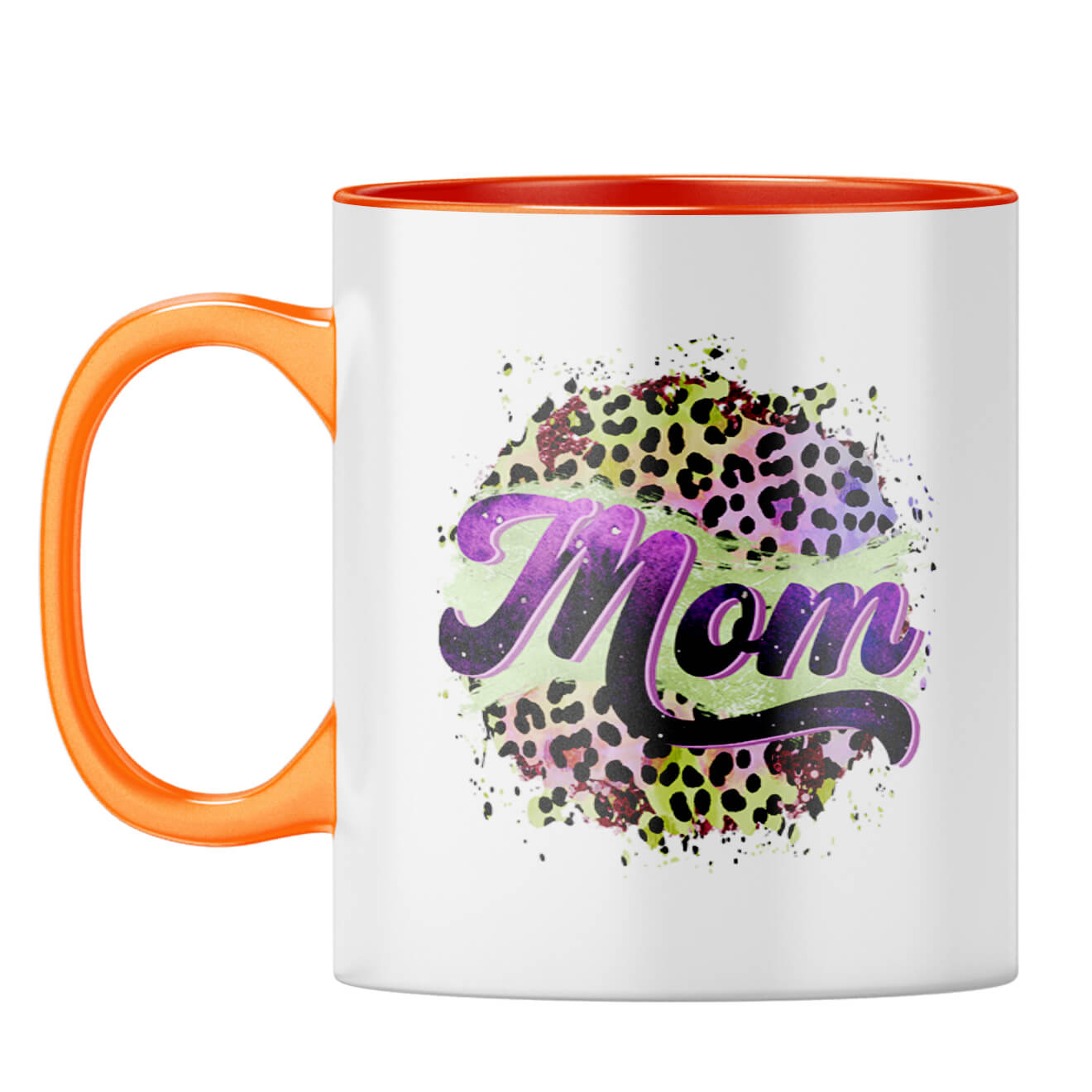 Mothers Day Gift For Mom Special Daughter Coffee Mug Orange