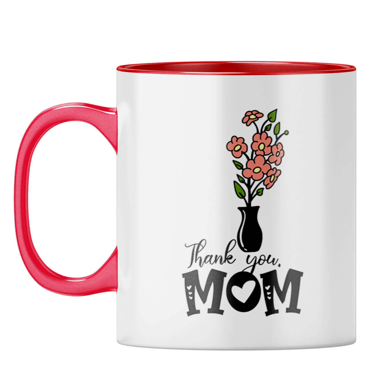 Mothers Day Gift For Mom Special From Son Coffee Mug Red