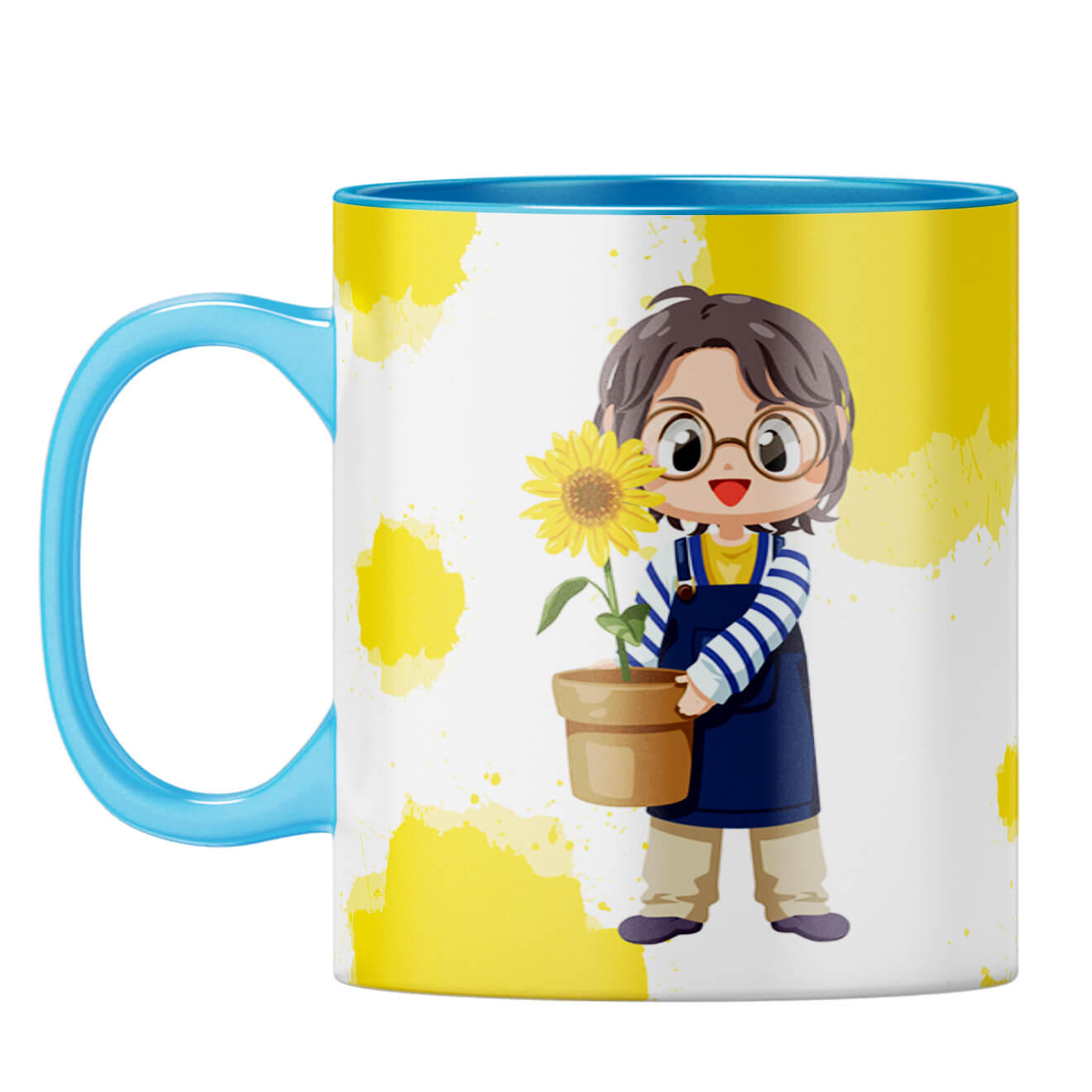 Motivational Gift Coffee Mug Coffee Mug Light Blue