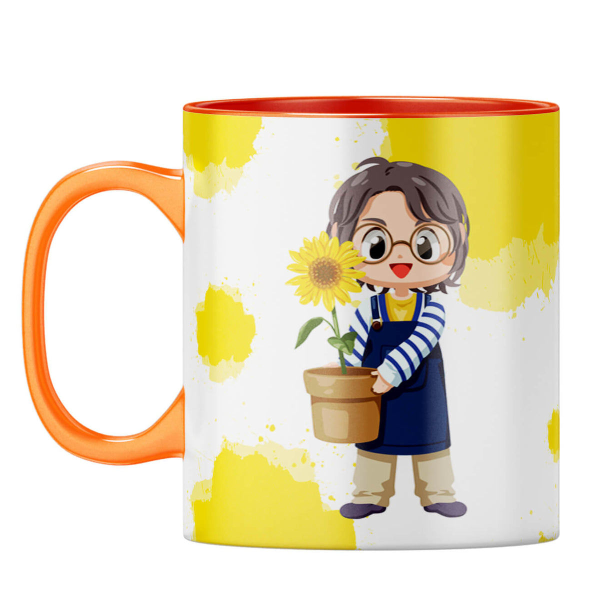 Motivational Gift Coffee Mug Coffee Mug Orange