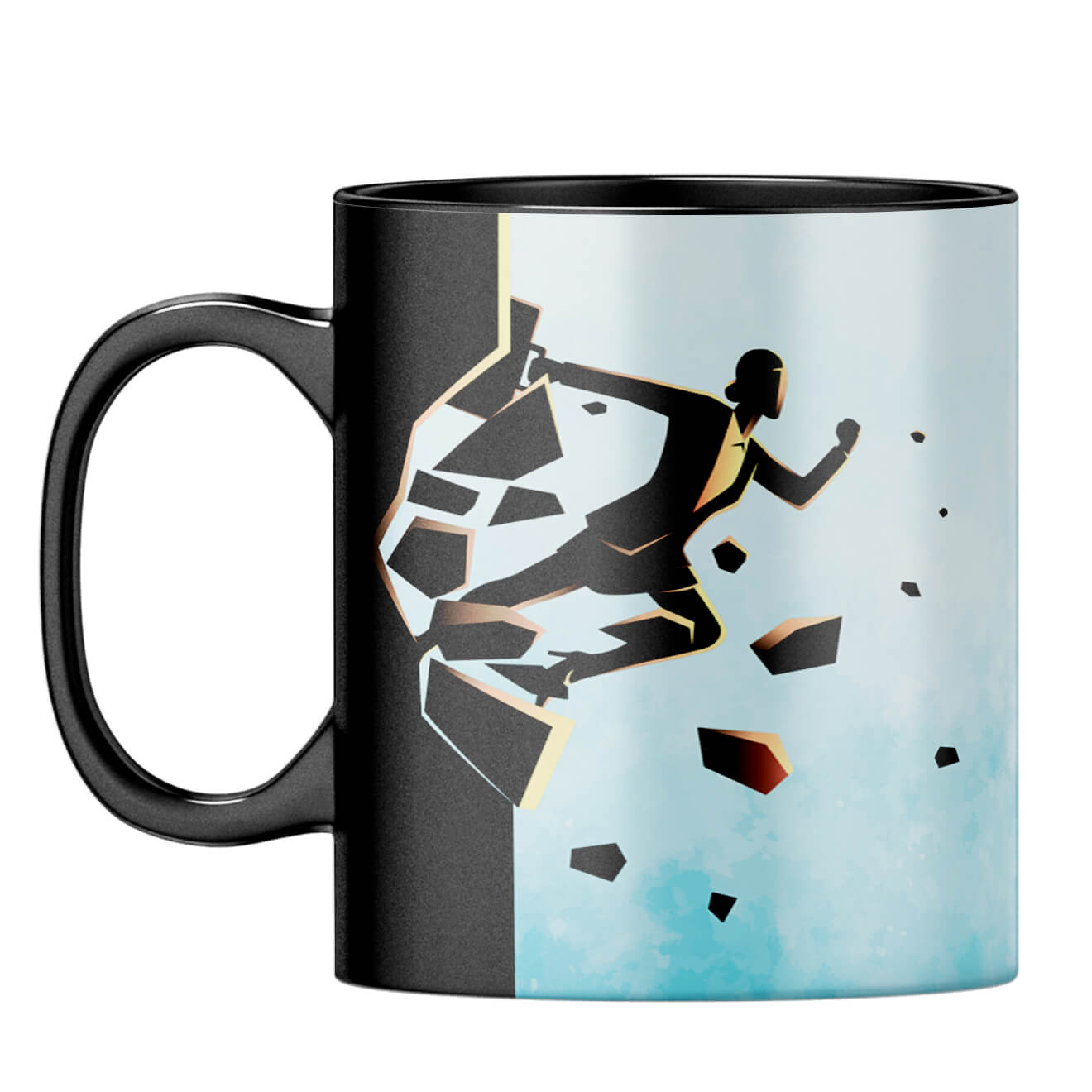 Motivational Quote Coffee Mug Coffee Mug Black
