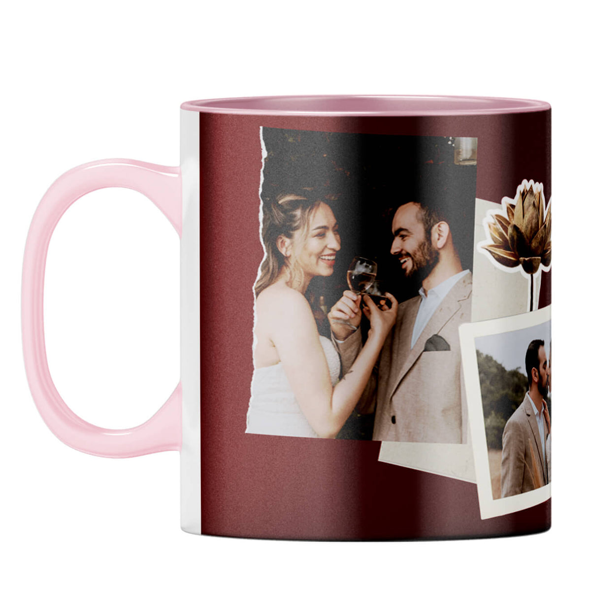 Mr and Mrs Coffee Mug Pink