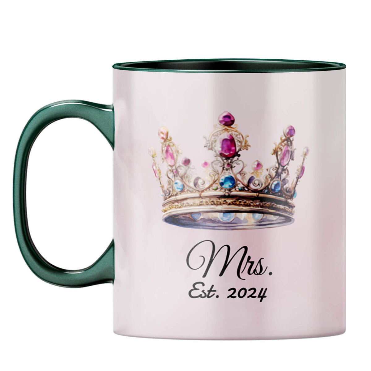 Mrs Esd in 2024 Coffee Mug Dark Green
