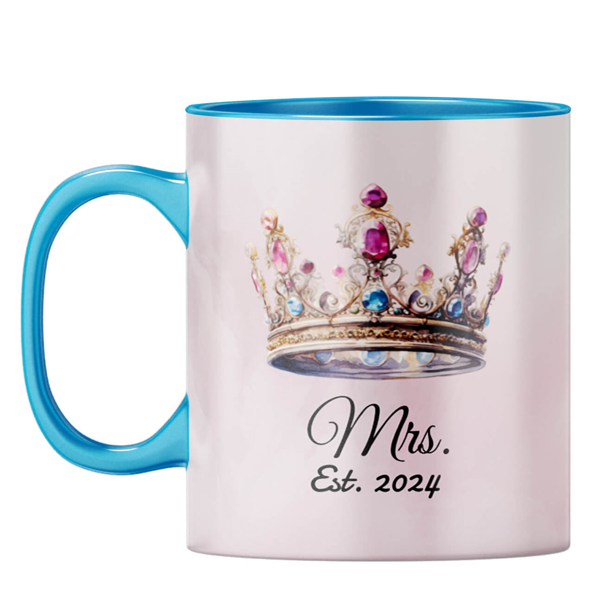 Mrs Esd in 2024 Coffee Mug Light Blue