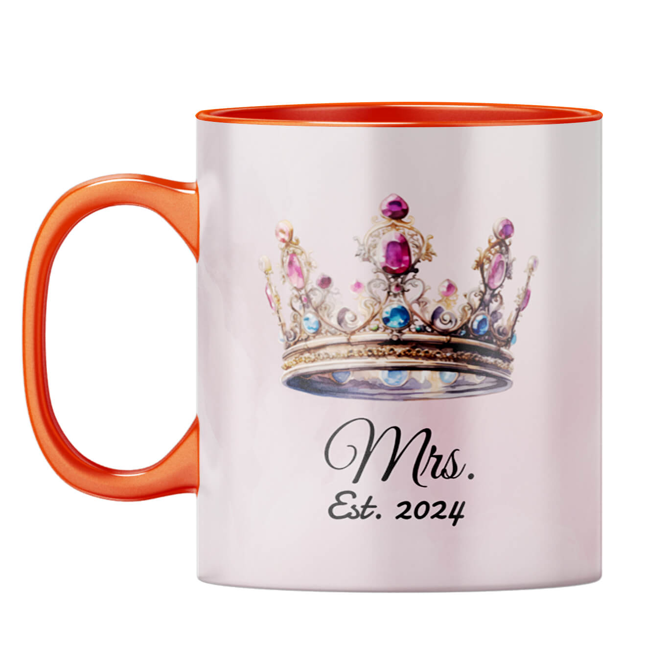 Mrs Esd in 2024 Coffee Mug Orange