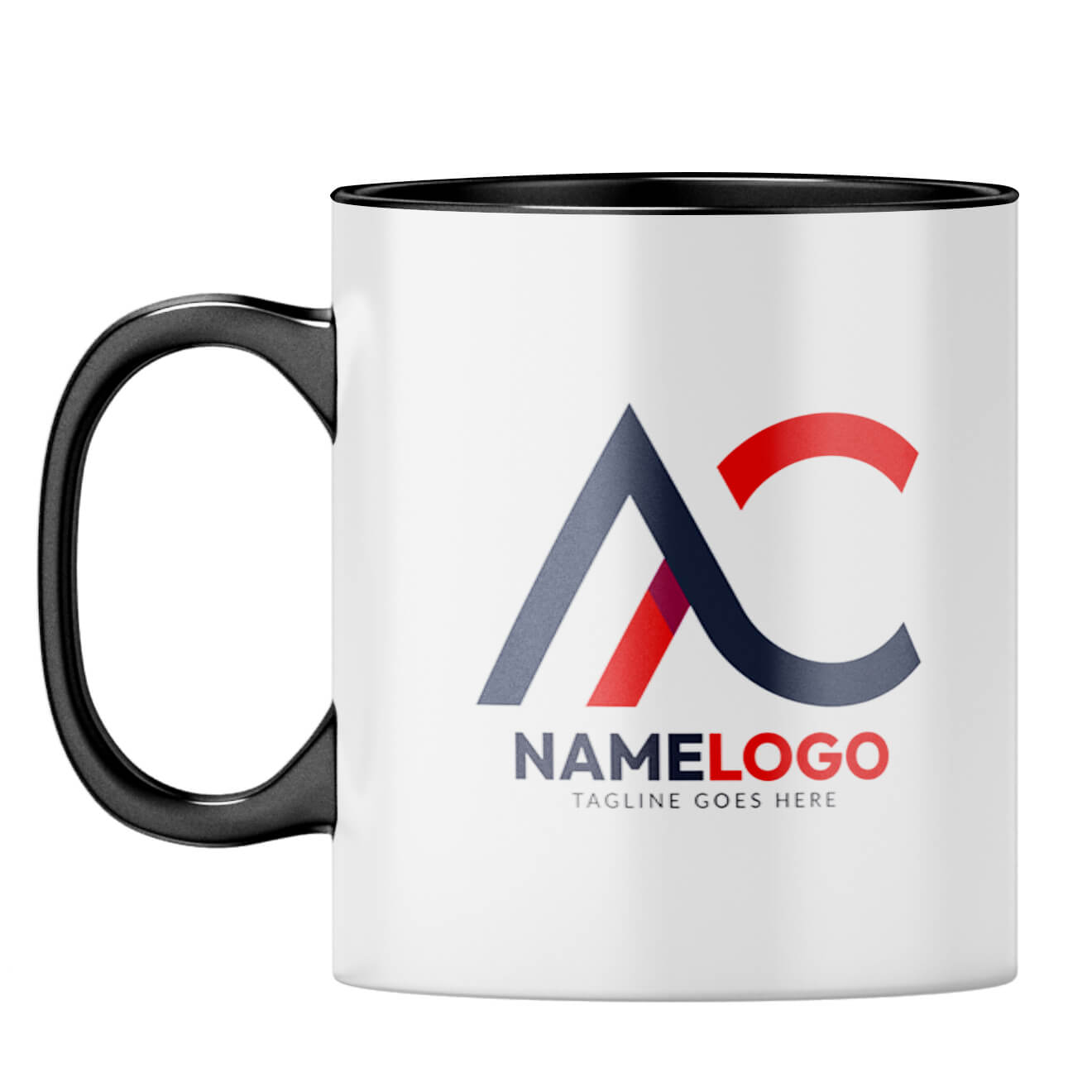 Mug With Your Logo 2 Coffee Mug Black