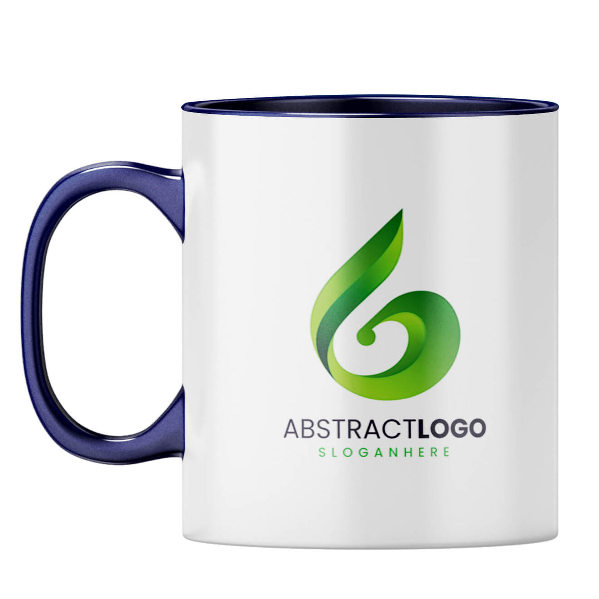 Mug With Your Logo 4 Coffee Mug Dark Blue