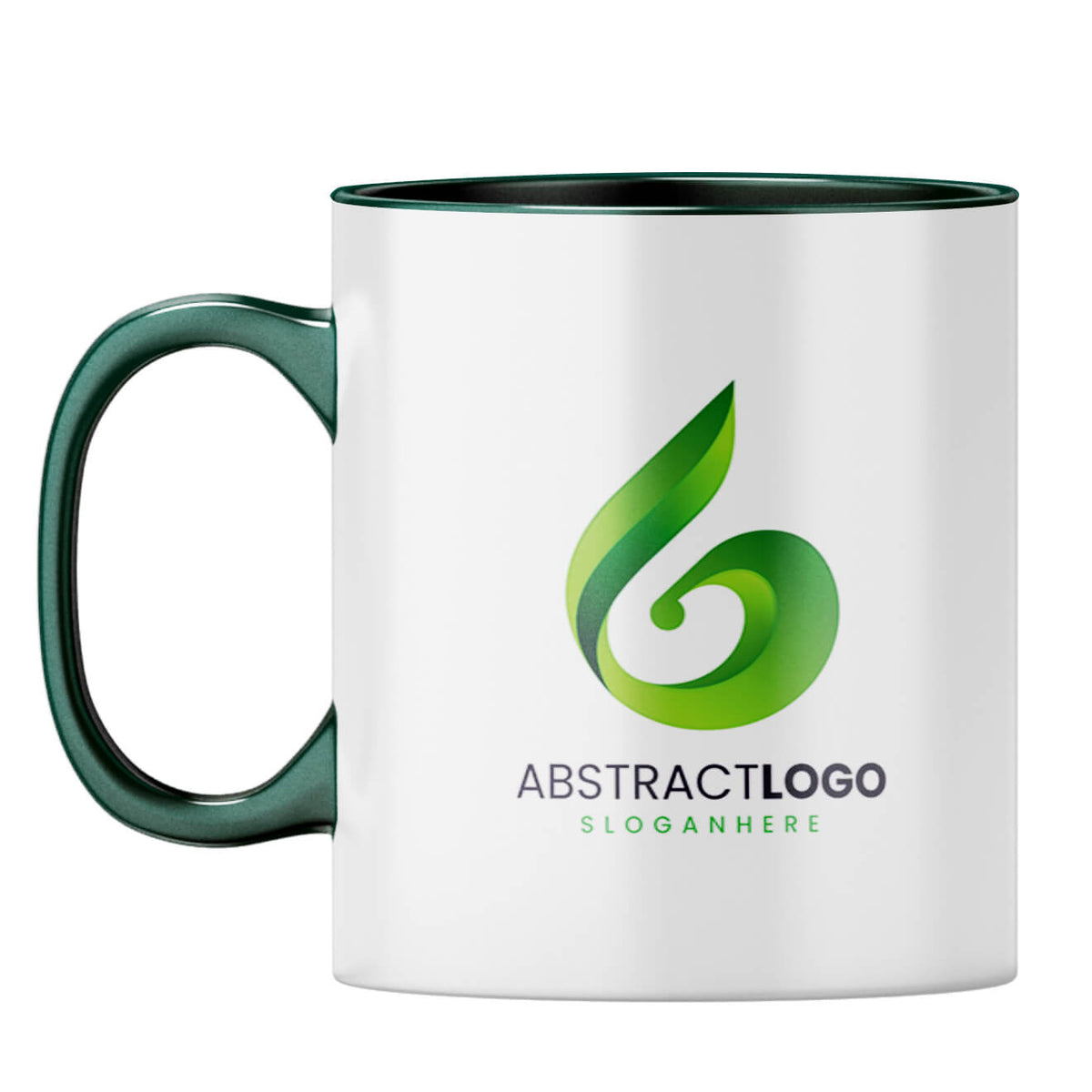 Mug With Your Logo 4 Coffee Mug Dark Green