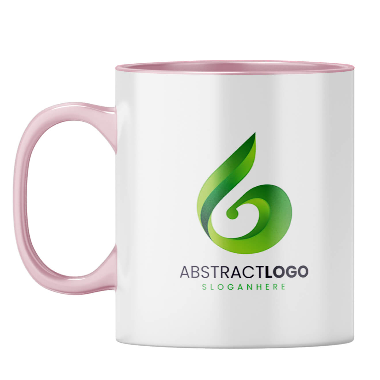 Mug With Your Logo 4 Coffee Mug Pink