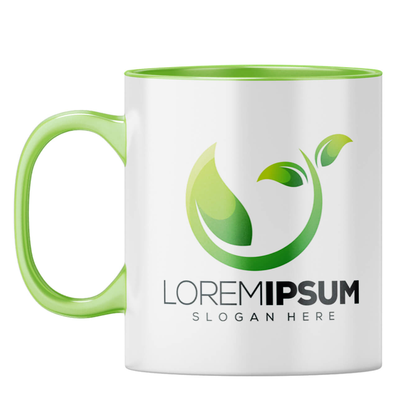 Mug With Your Logo 6 Coffee Mug Light Green