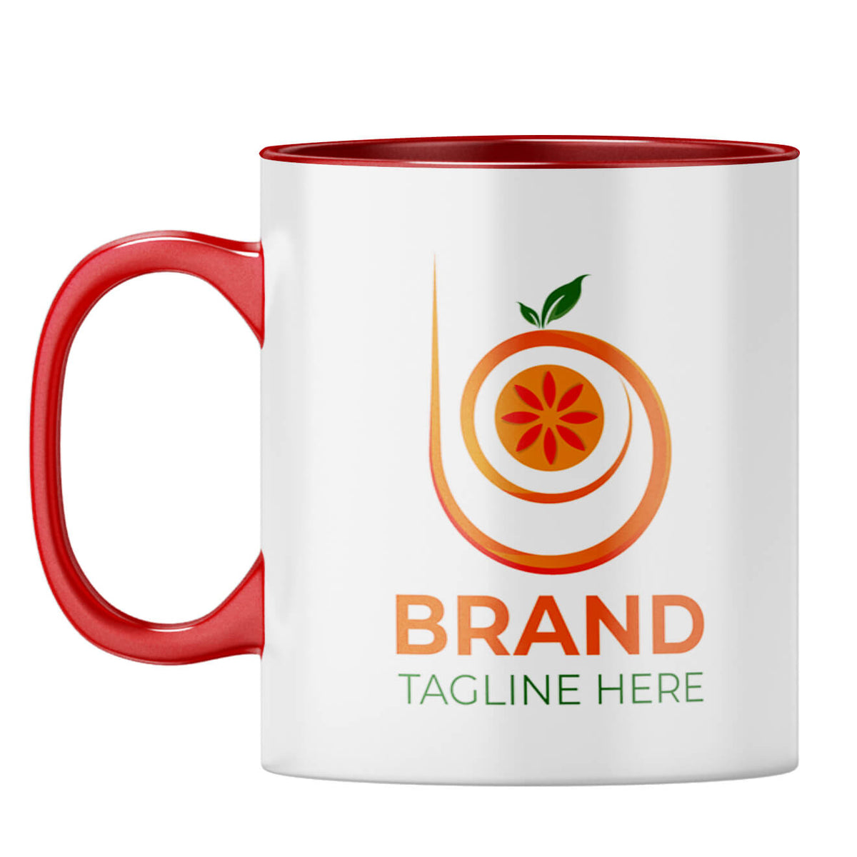 Mug With Your Logo 8 Coffee Mug Red