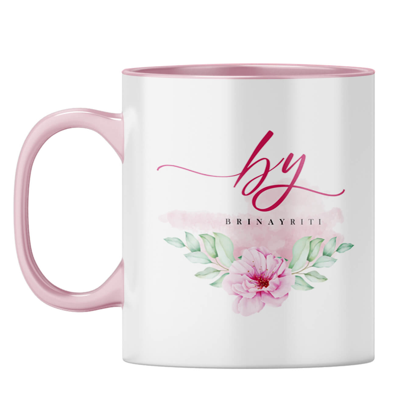 Mug With Your Logo 9 Coffee Mug Pink