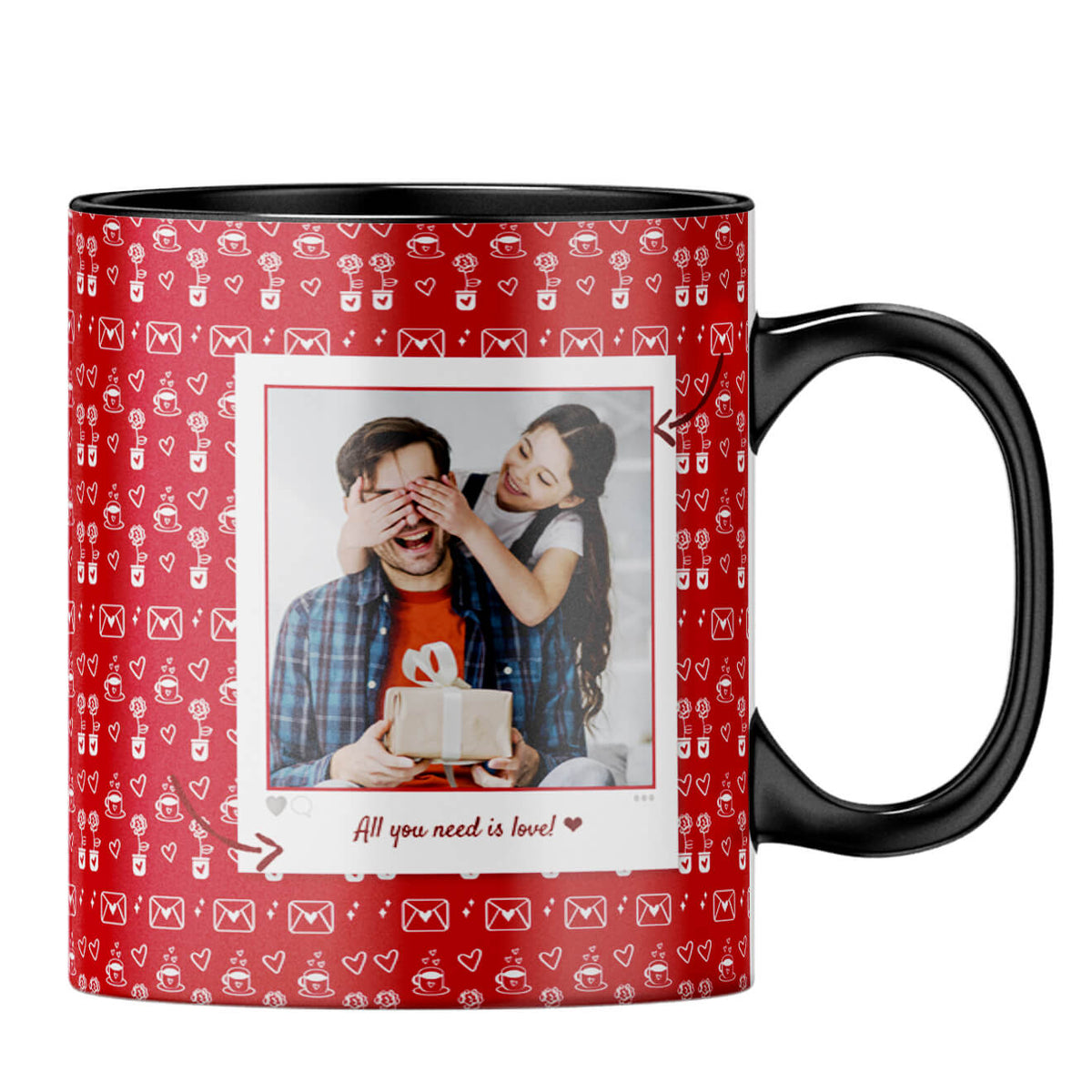 Need is Love Coffee MugB-Black