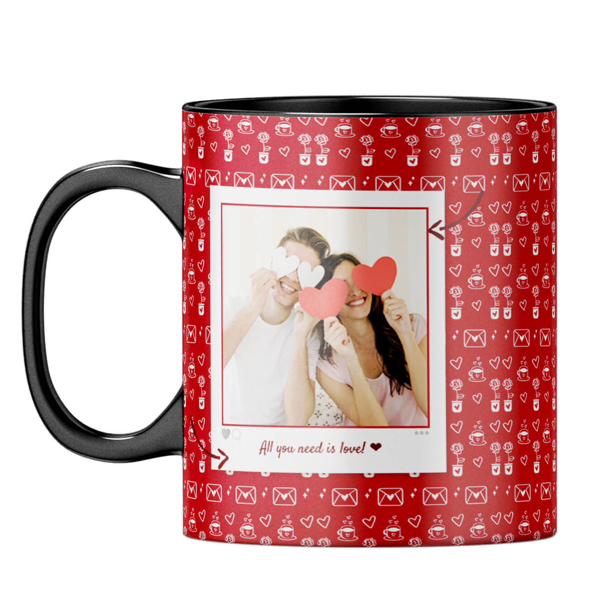 Need is Love Coffee Mug Black