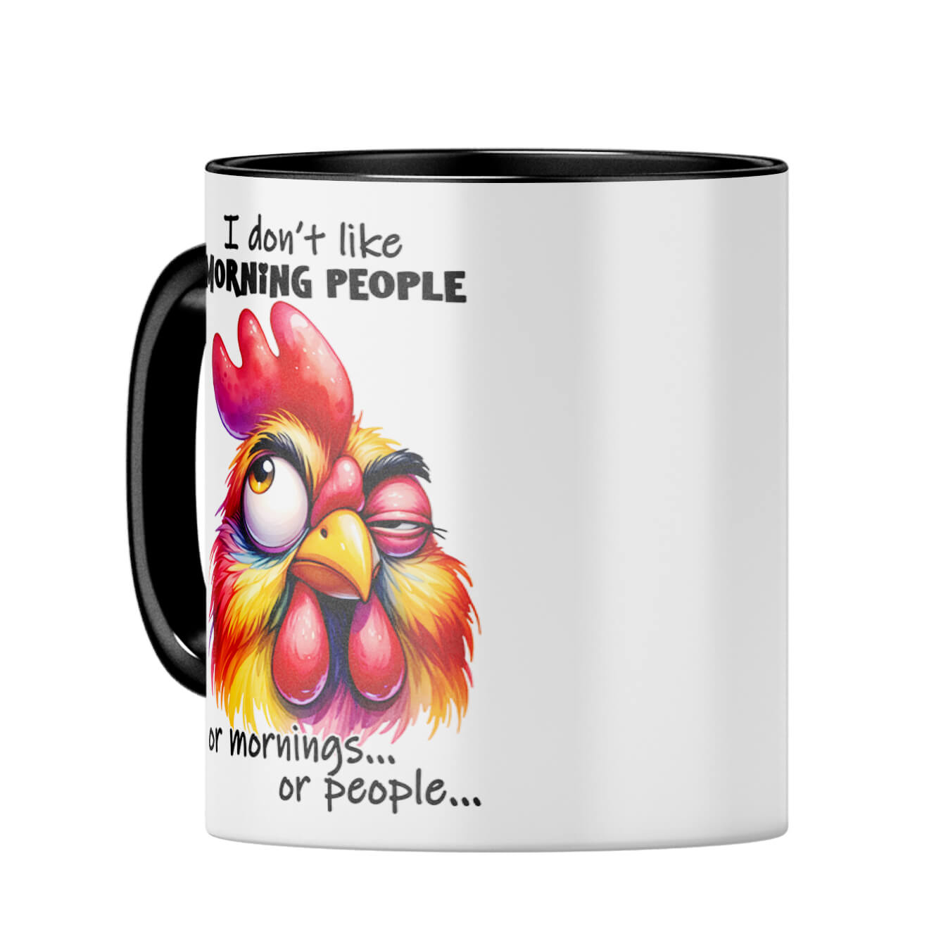 No Mornings No People Coffee Mug