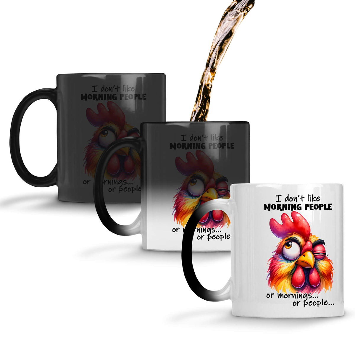 No Mornings No People Coffee Mug Magic