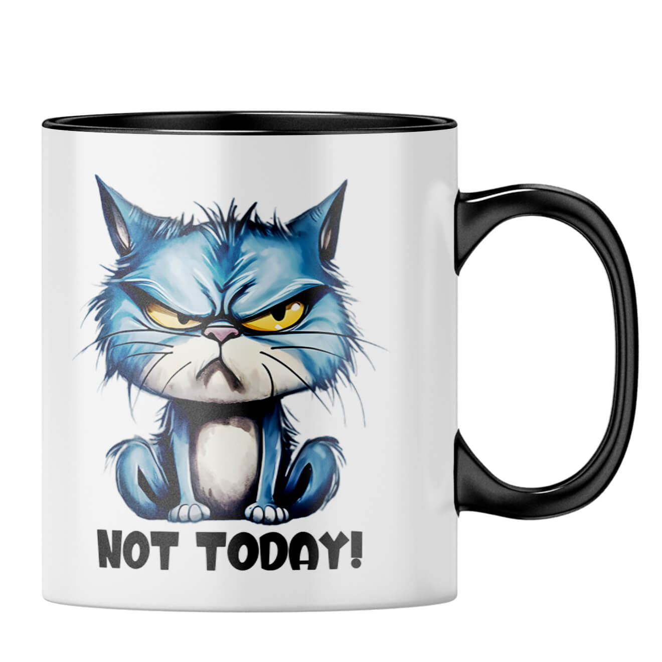 Not Today Coffee MugB-Black