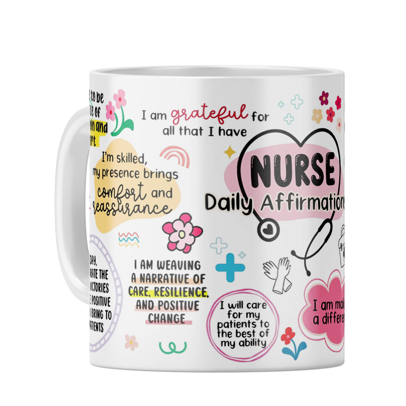 Nurse Daily Affirmations Coffee Mug White