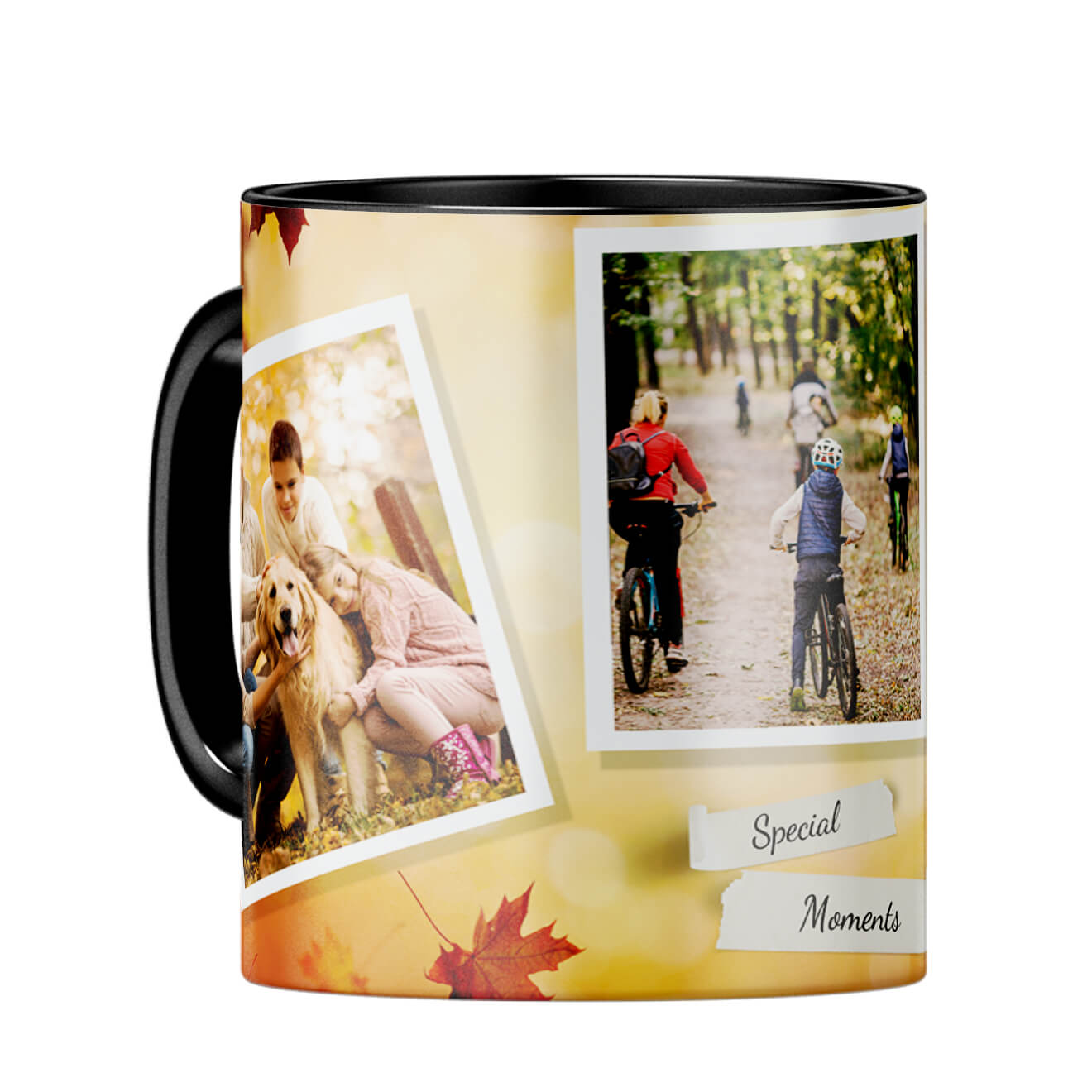 Our Very Special Moments Coffee Mug Black