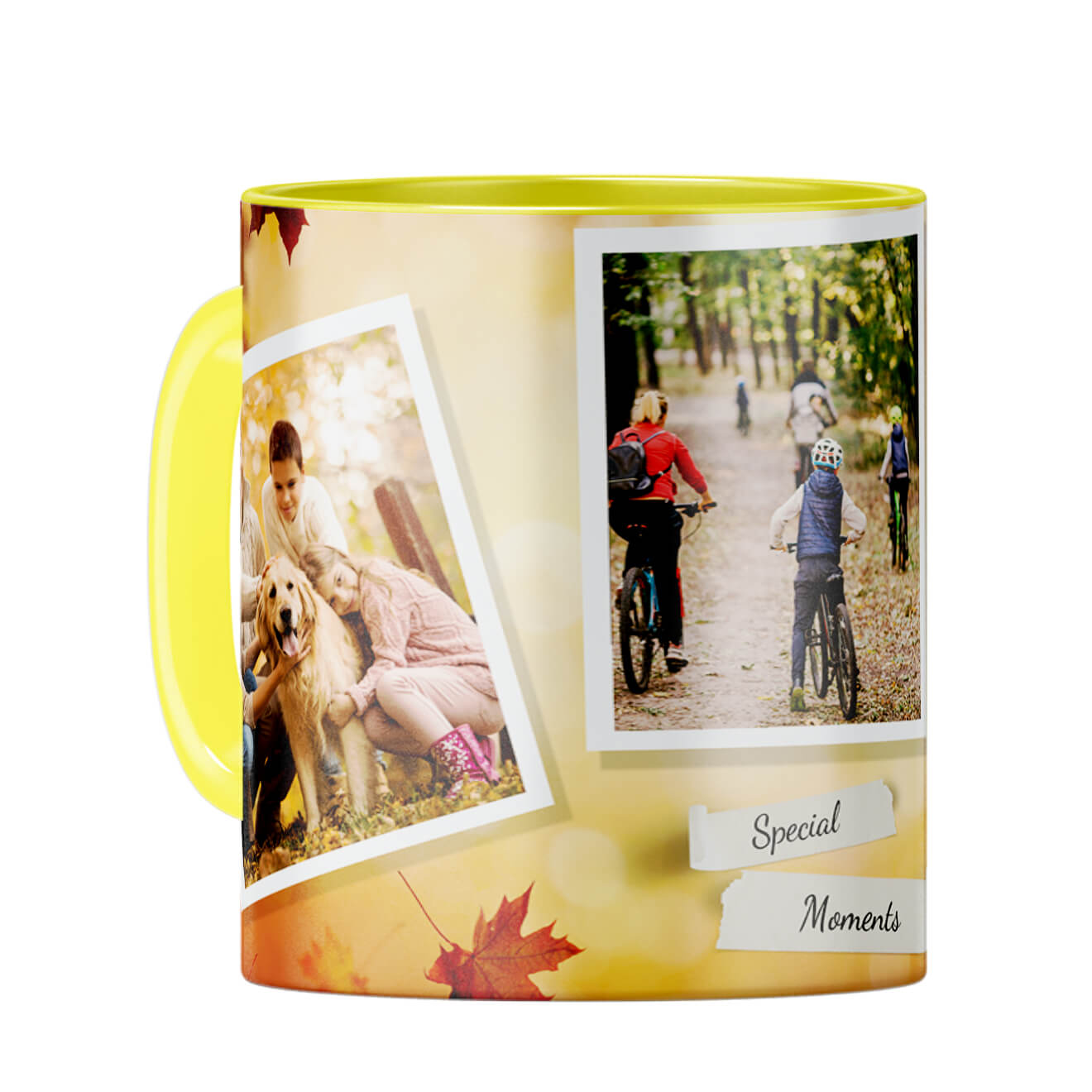 Our Very Special Moments Coffee Mug Yellow