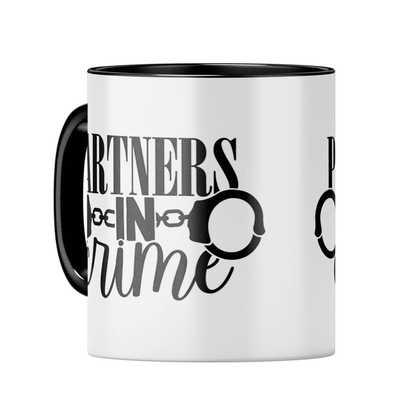 Partners In Crime Coffee MugC-Black