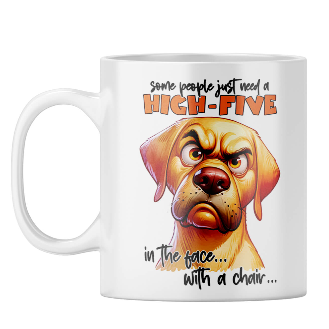 People Need High Five Coffee Mug White