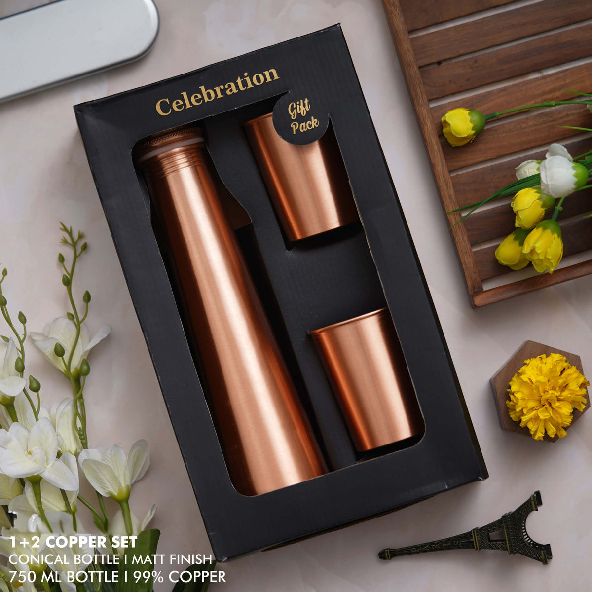 Personalized Copper Gift Set - Ideal for Special Occasions