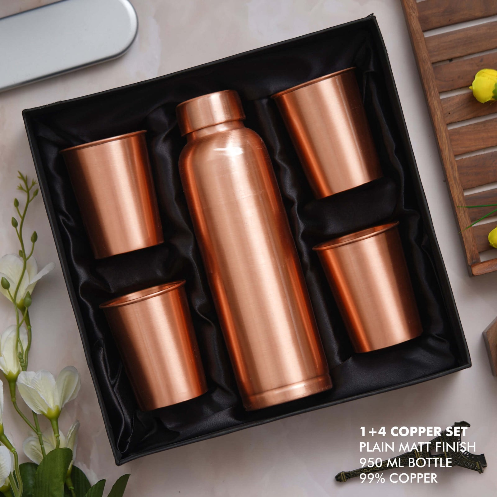 Personalized Copper Gift Set - Perfect for Special Occasions