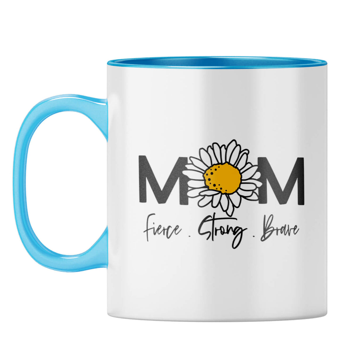 Personalized Gifts For Mom Coffee Mug Light Blue