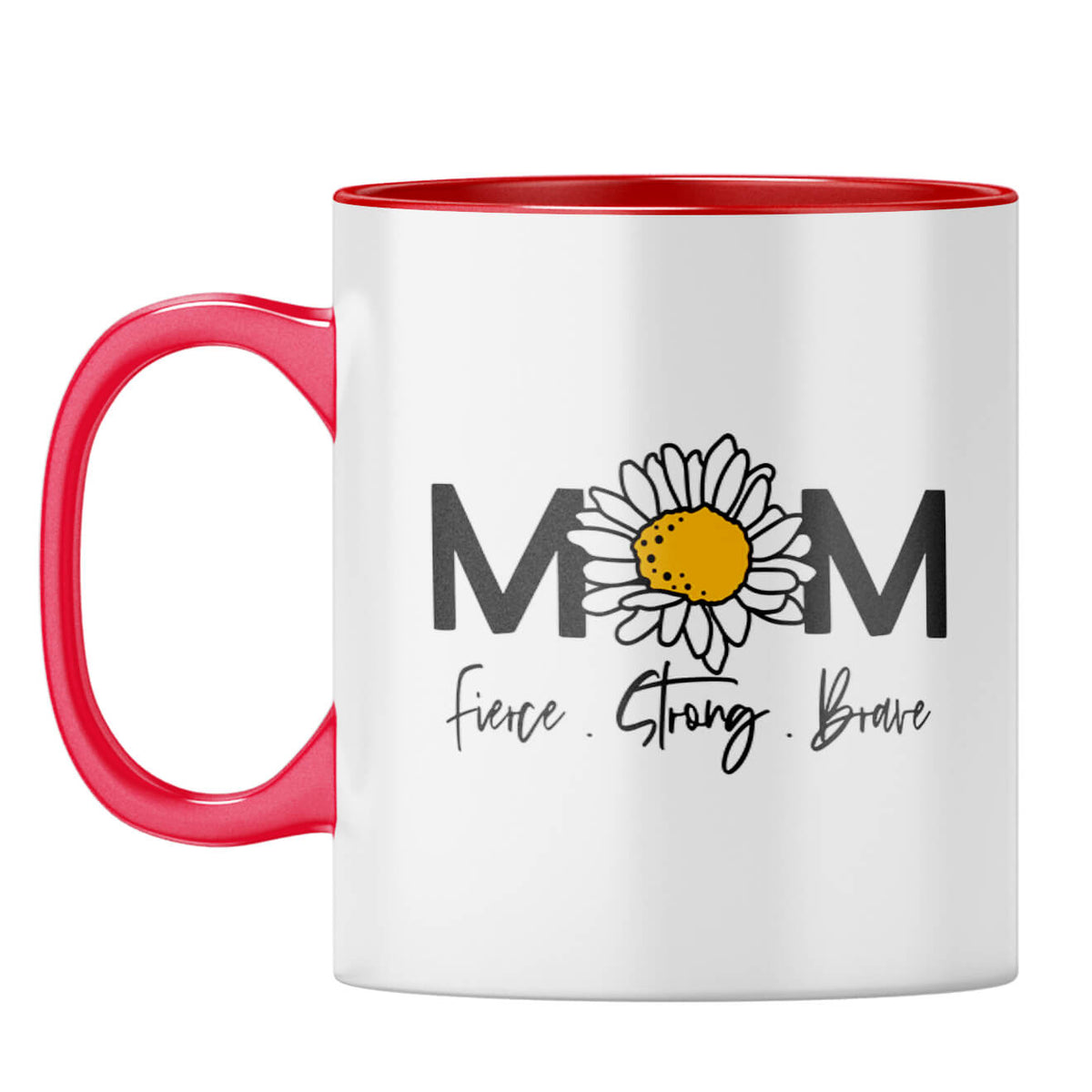 Personalized Gifts For Mom Coffee Mug Red