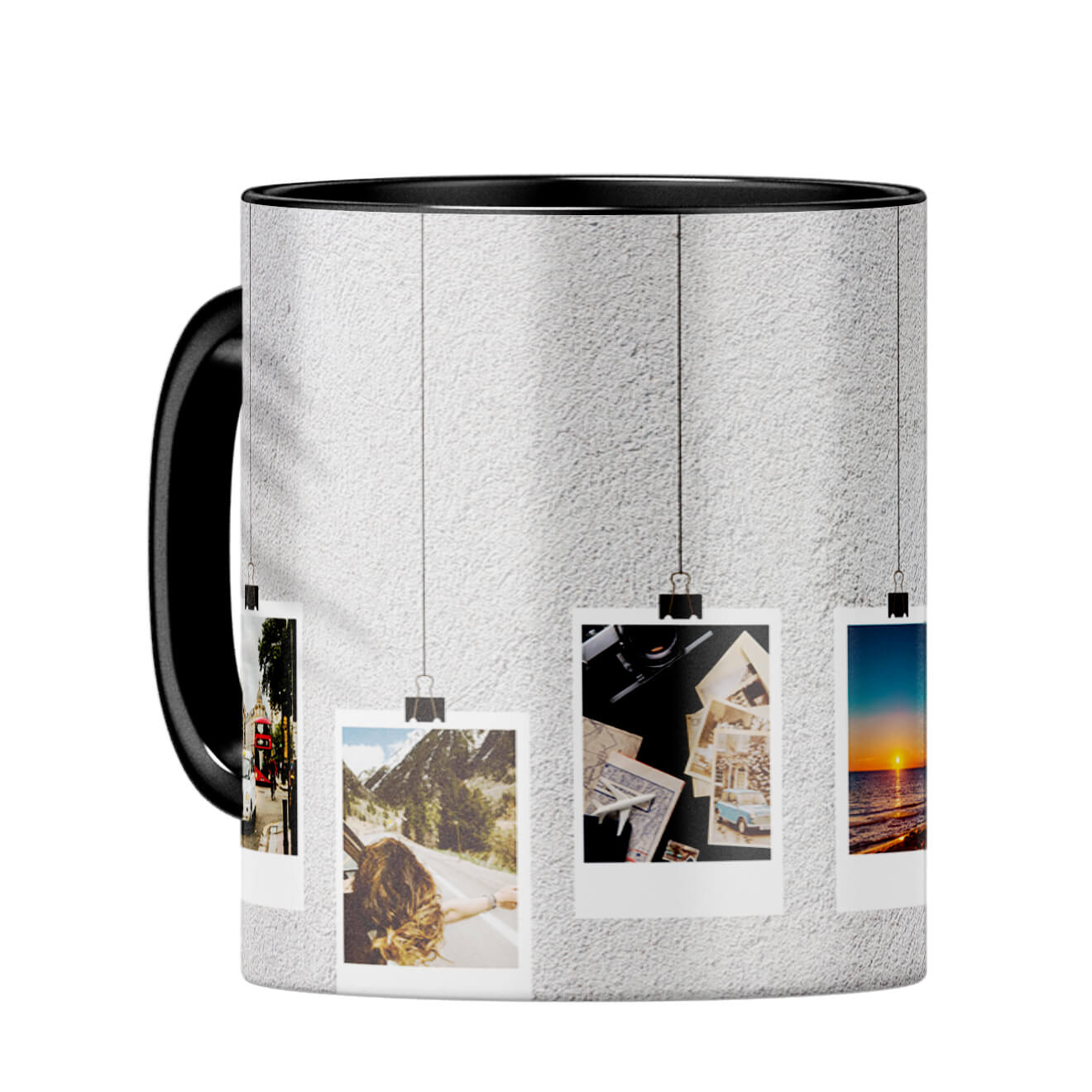 Pinning Memories Coffee Mug Black