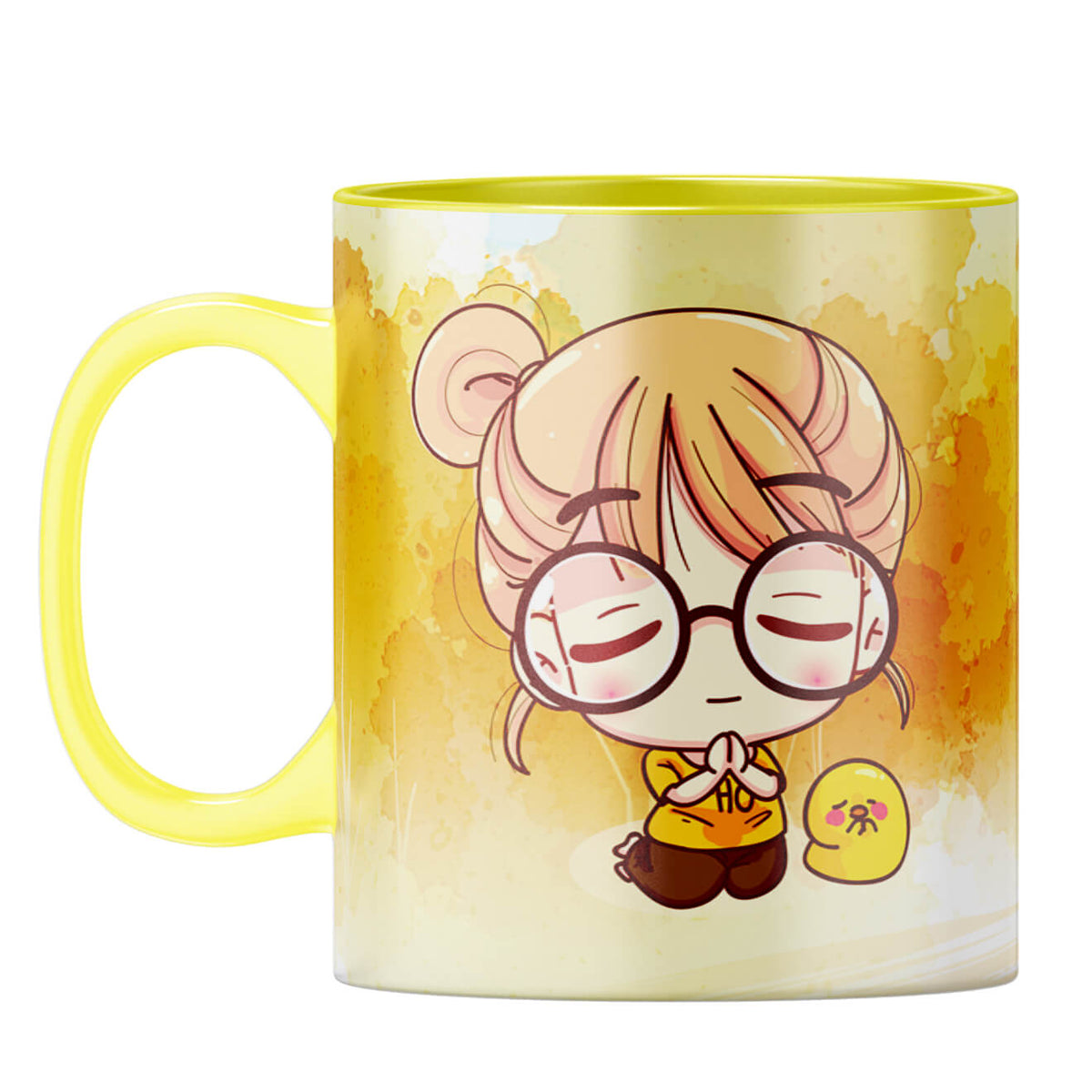 Positive Motivational Quote Gift Coffee Mug Yellow