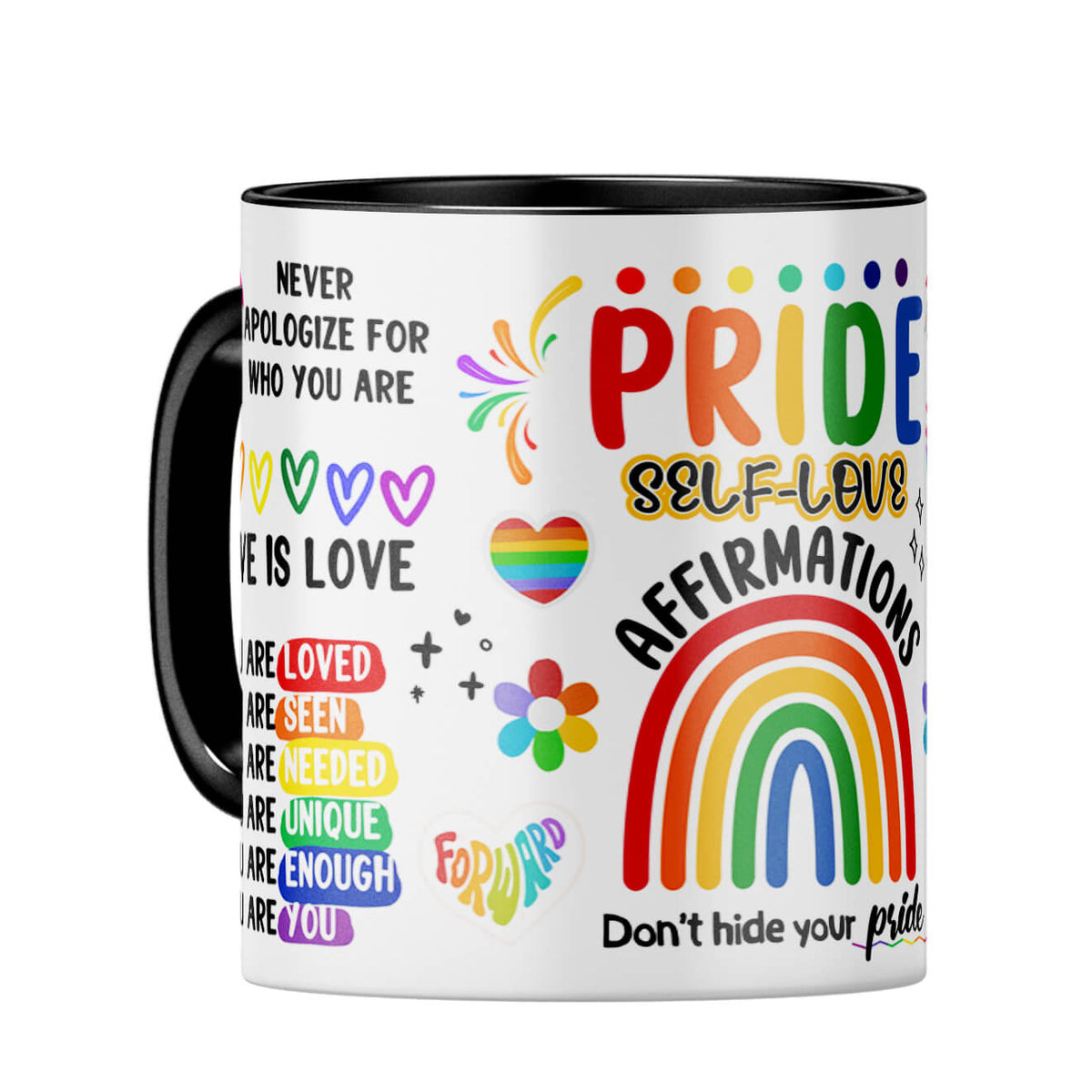 Price Self Love Coffee Mug Black