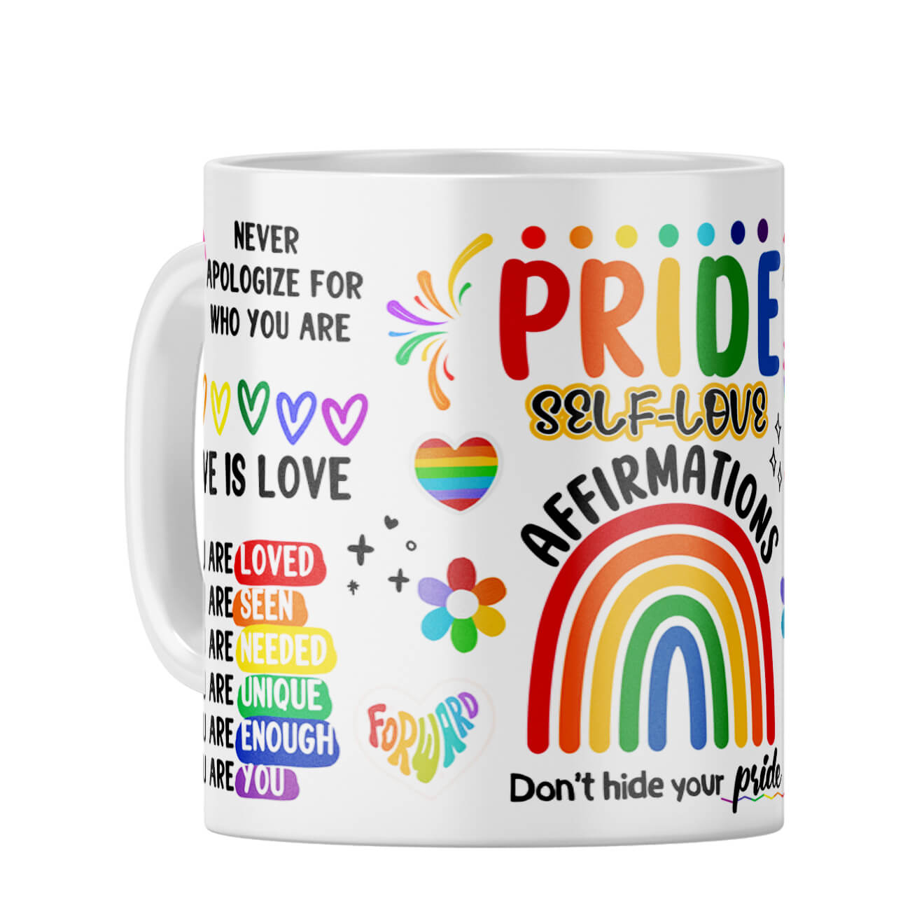 Price Self Love Coffee Mug White