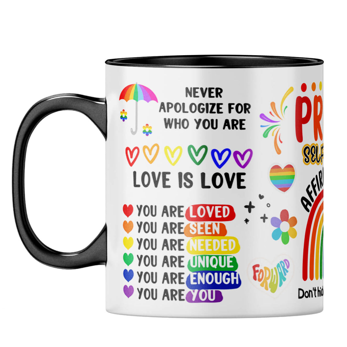 Price Self Love Coffee MugF-Black