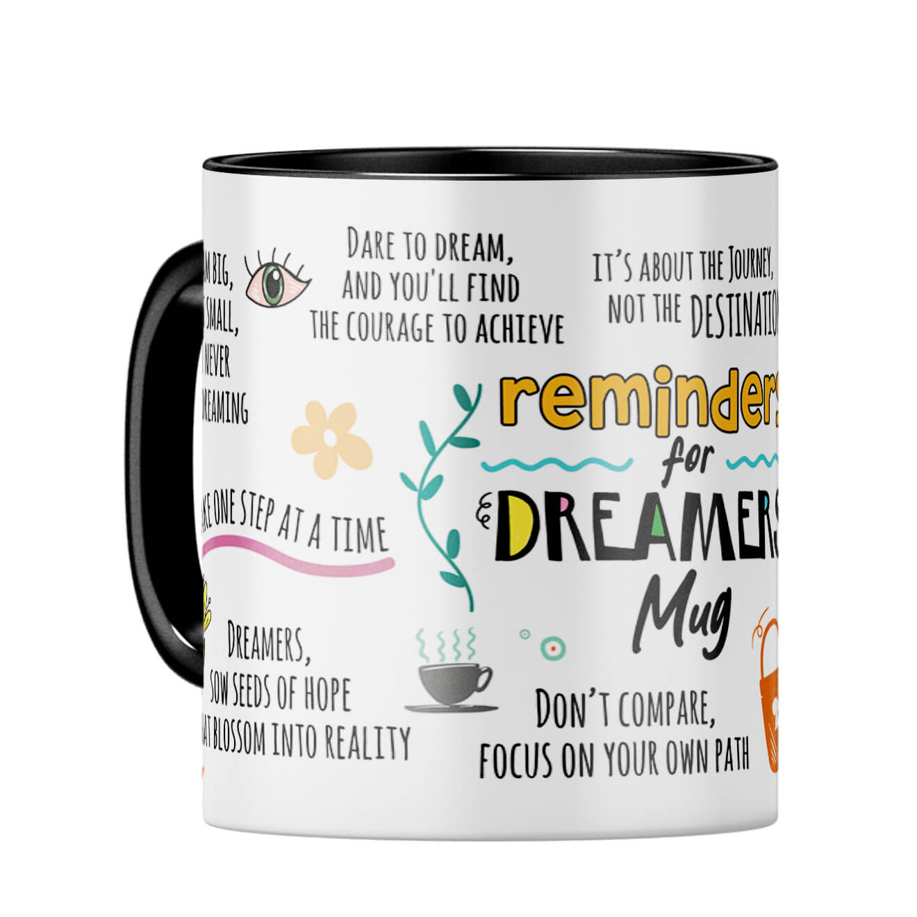 Reminders for Dreamers Coffee Mug