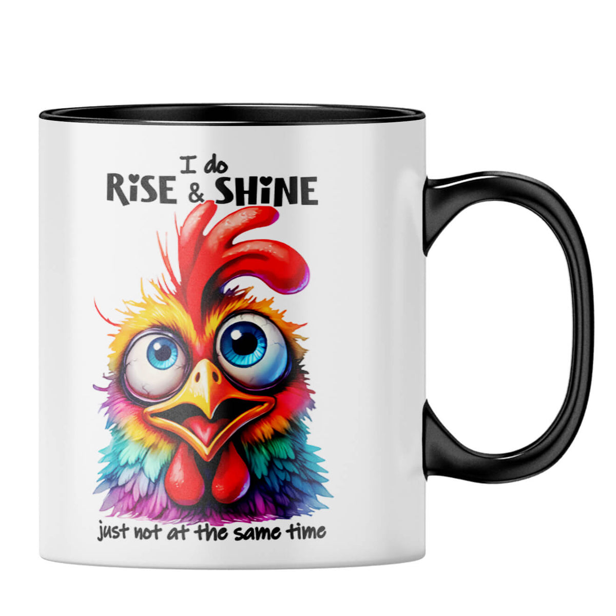 Rise and Shine Coffee MugB-Black