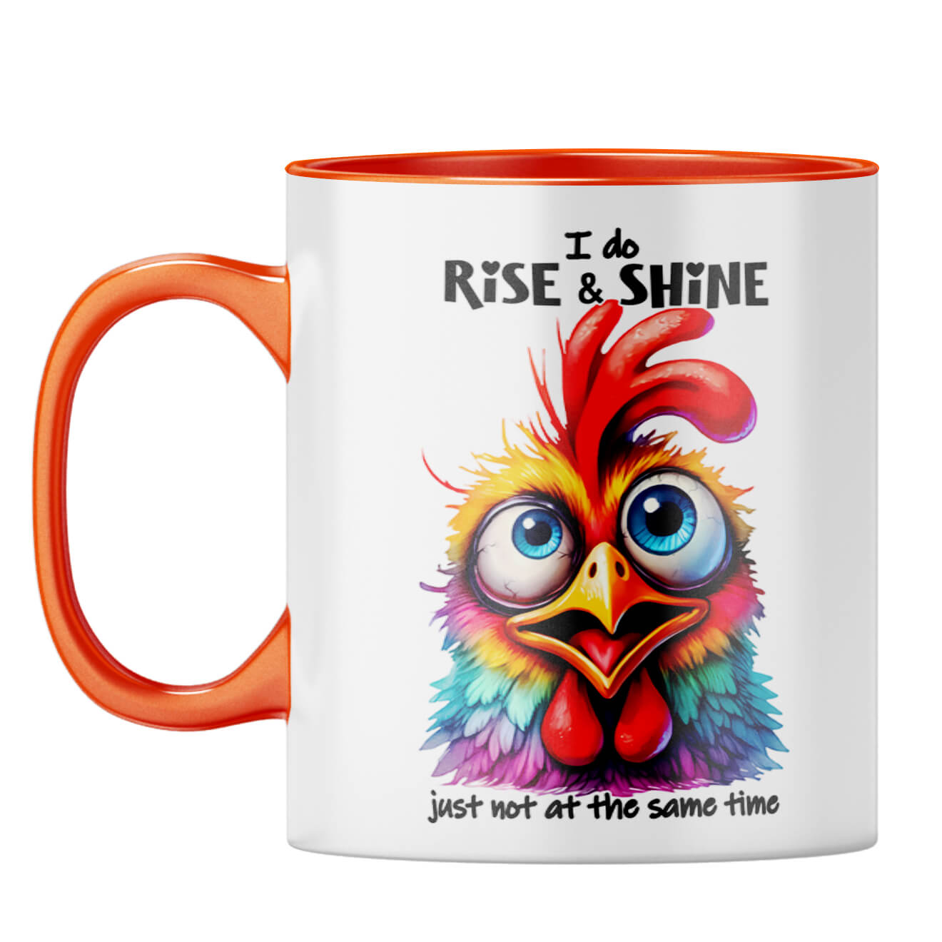 Rise and Shine Coffee Mug Orange