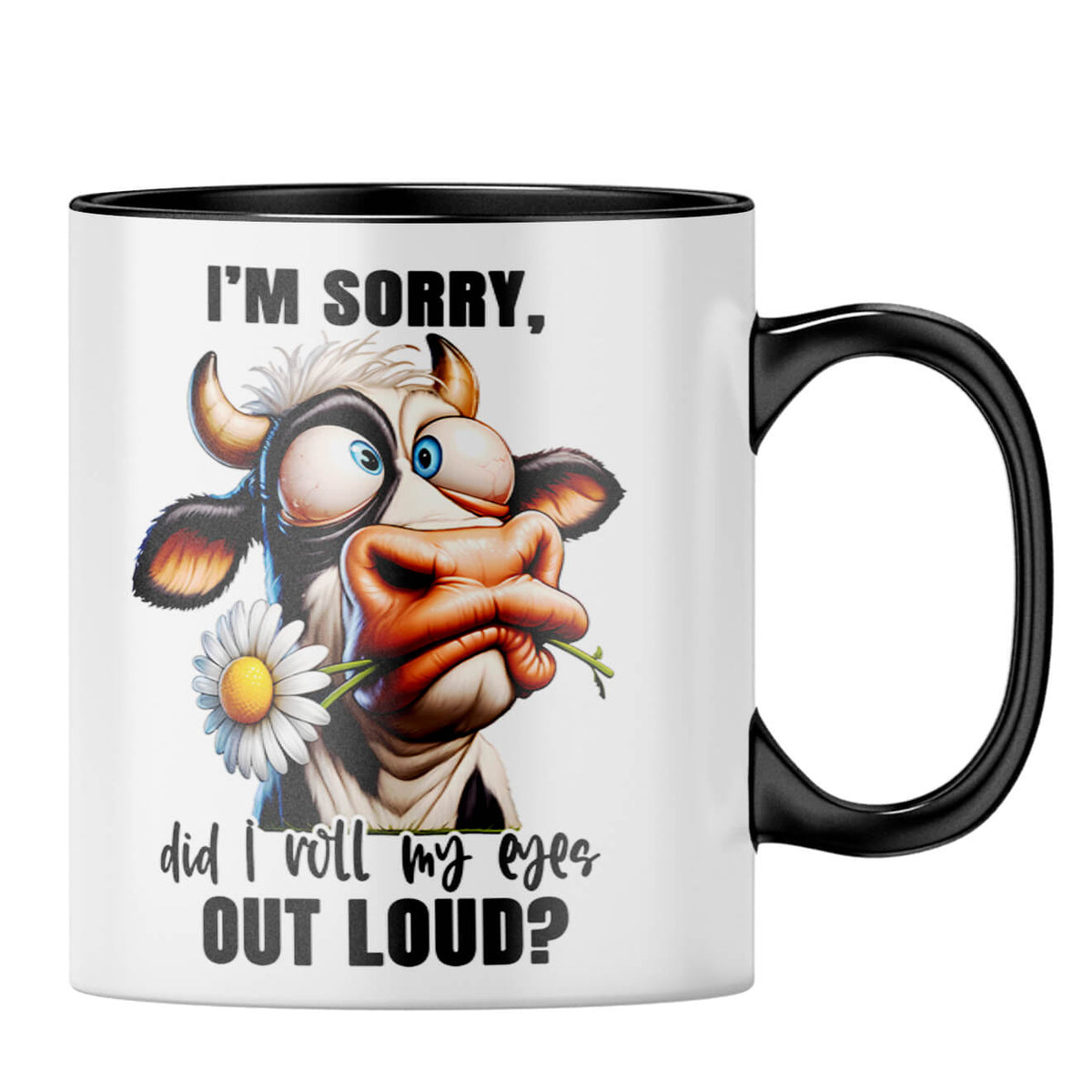 Roll My Eyes Loud Coffee MugB-Black