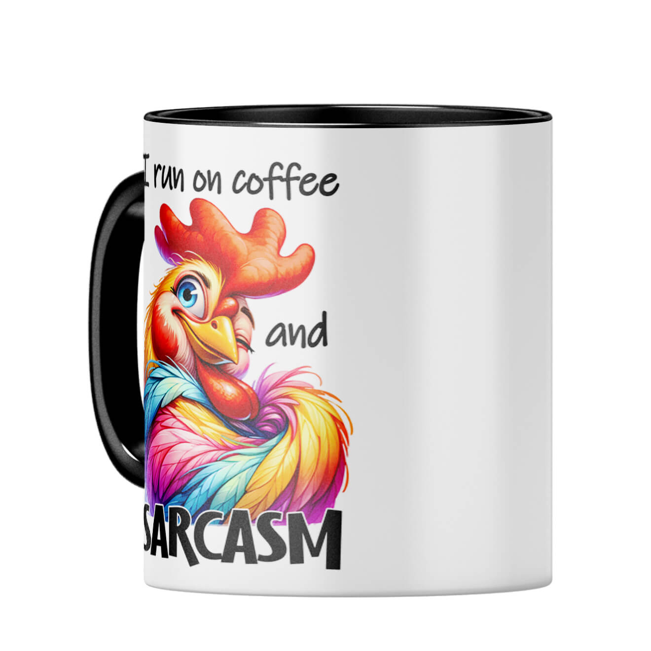 Run of Coffee and Sarcasm Coffee Mug