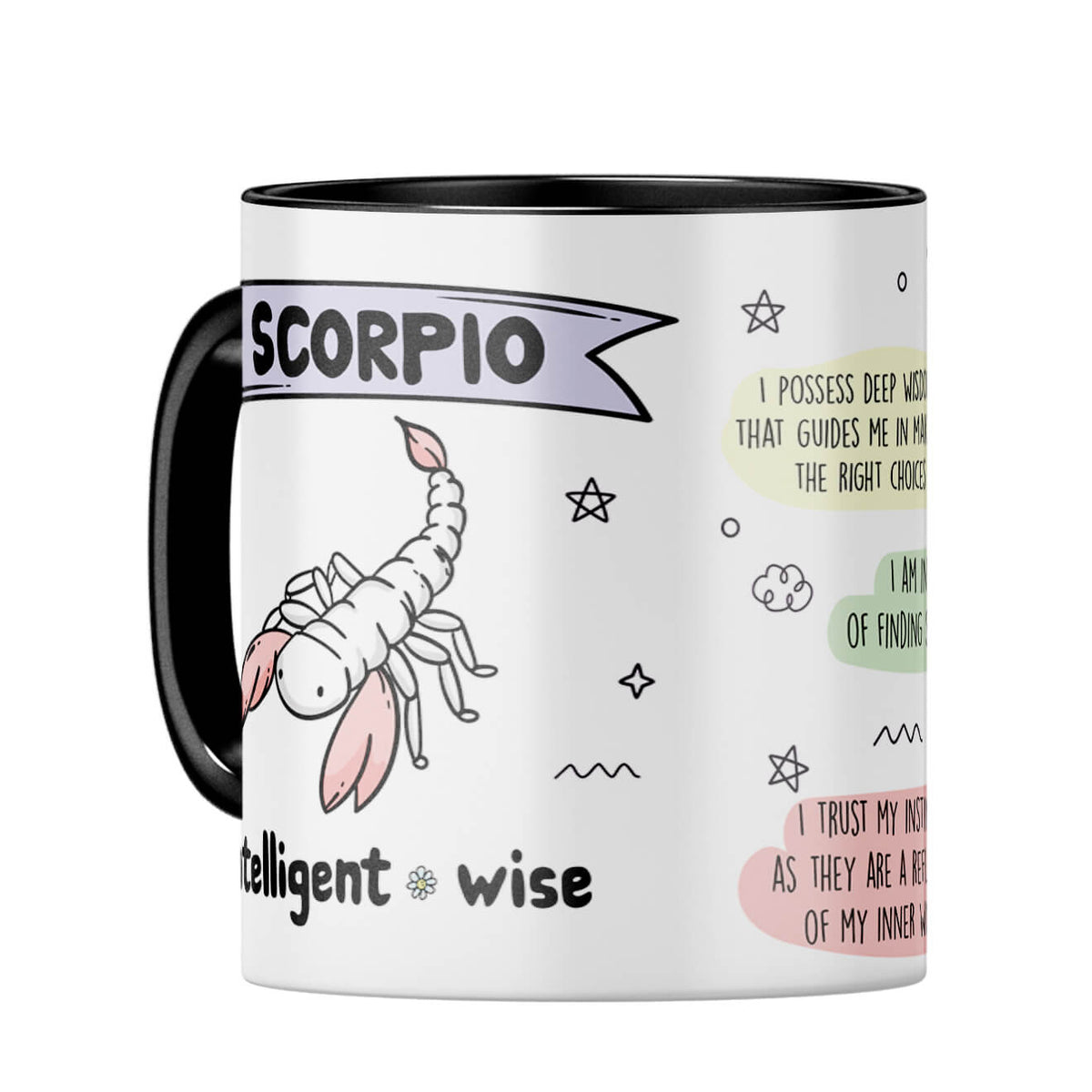 Scorpio Coffee MugC-Black