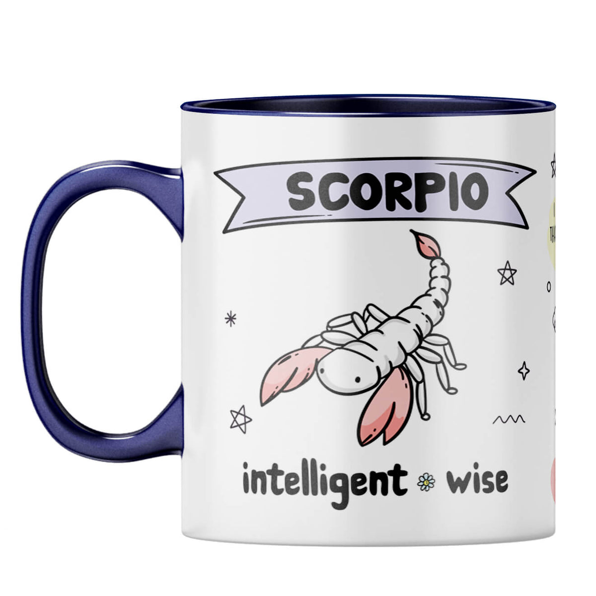 Scorpio Coffee Mug Dark Blue