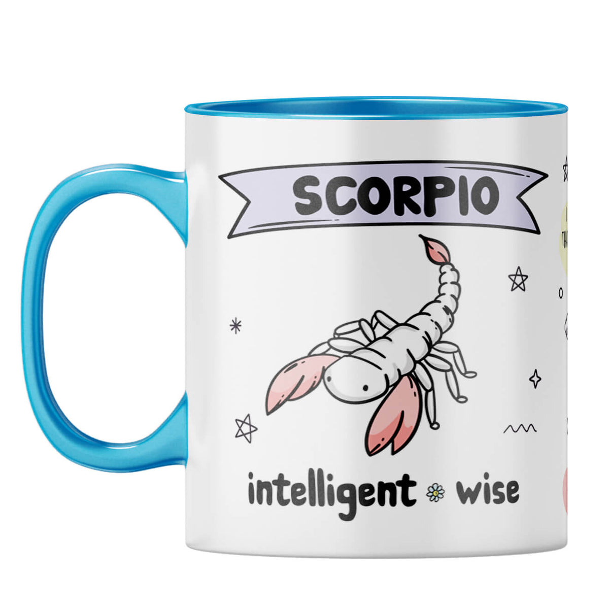 Scorpio Coffee Mug Light Blue