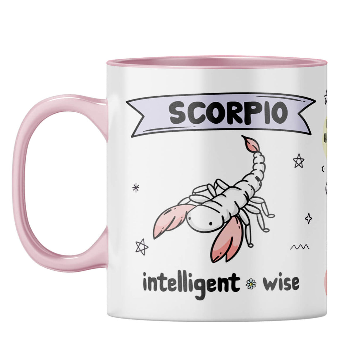 Scorpio Coffee Mug Pink