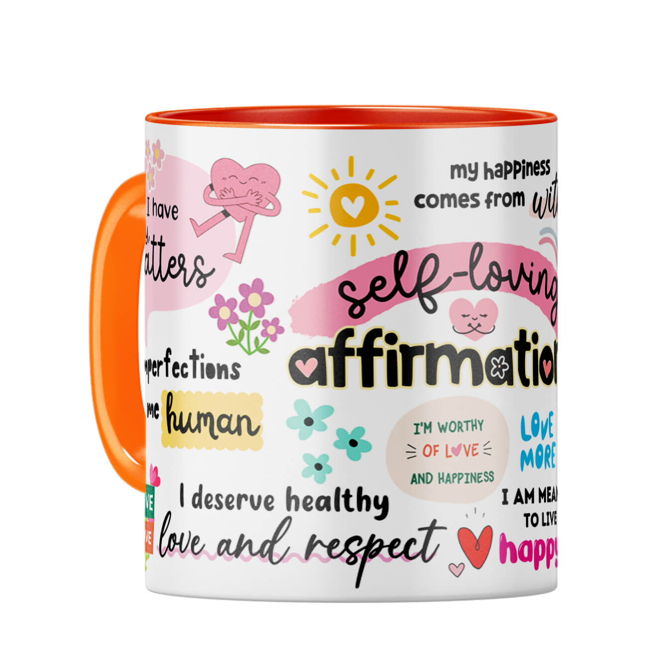 Self Loving Affirmations Coffee Mug