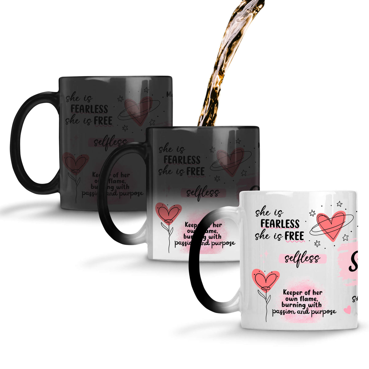 She is Fearless Coffee Mug Magic