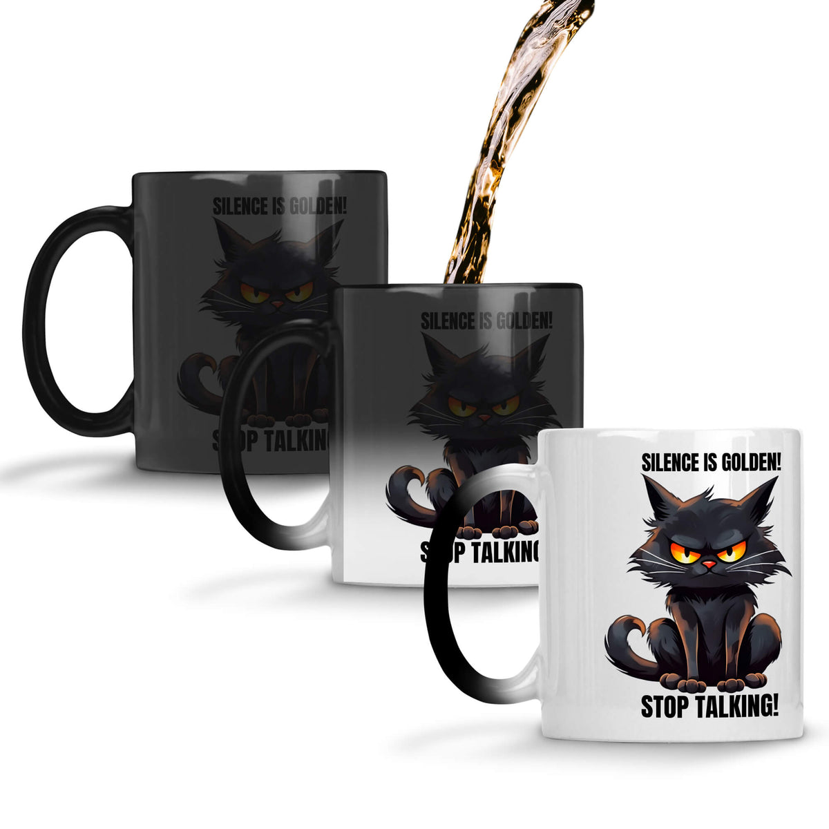 Silence Is Golden Coffee Mug Magic