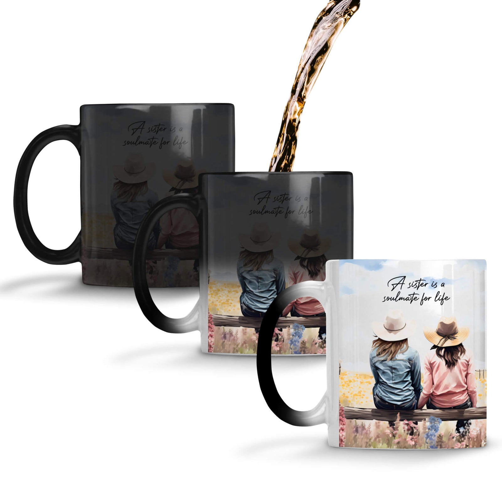 Sister is Soulmate for Life Coffee Mug Magic