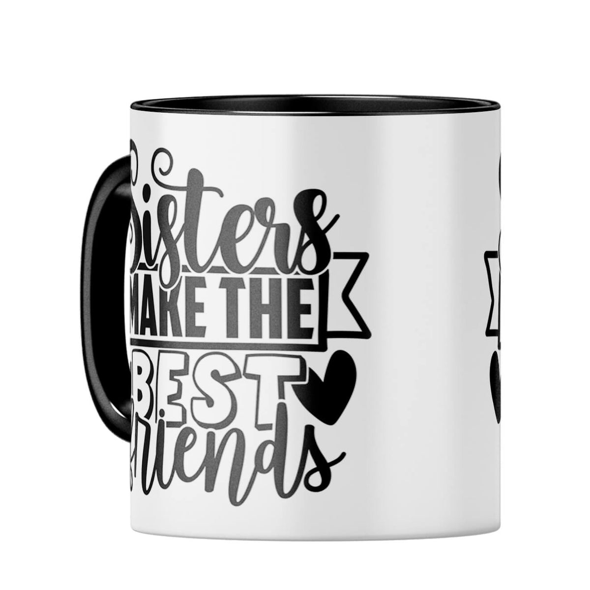 Sister Make Best Friends Coffee MugC-Black